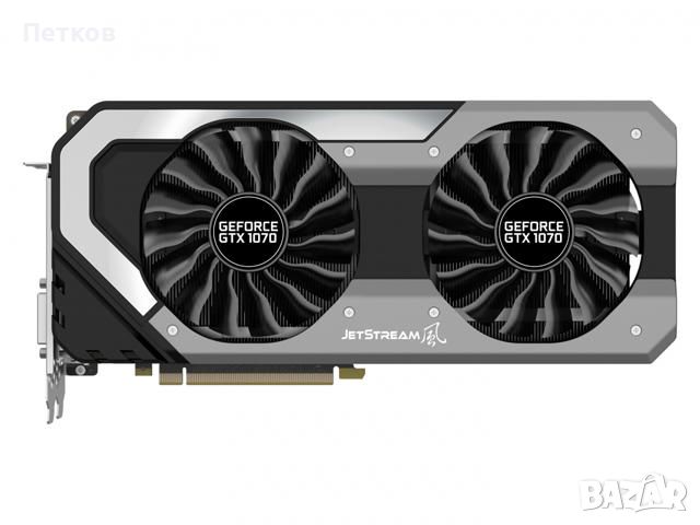 Palit GeForce GTX 1070 JetStream 8GB GDDR5 256bit, снимка 10 - Видеокарти - 37990221