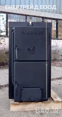 Чугунен котел на твърдо гориво Виадрус/Viadrus U22 5D 30 kW , снимка 5 - Отоплителни печки - 52866041