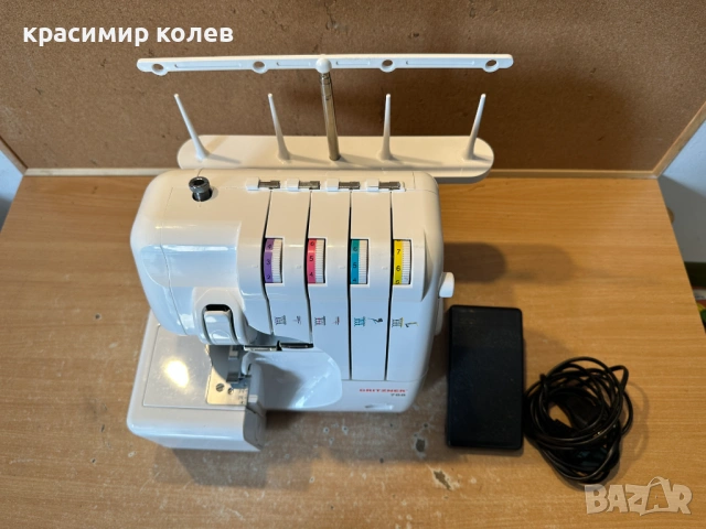 4 конечен оверлог "GRITZNER 788", снимка 2 - Шевни машини - 53908468