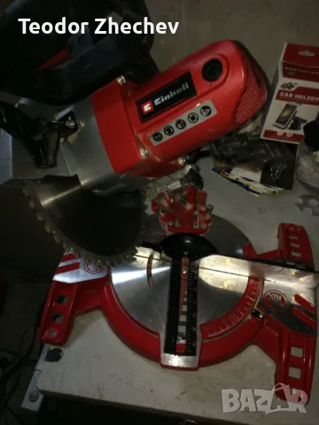 Нов потапящ циркуляр Einhell TC-MS 2112 1400 W, снимка 3 - Циркуляри - 50312502