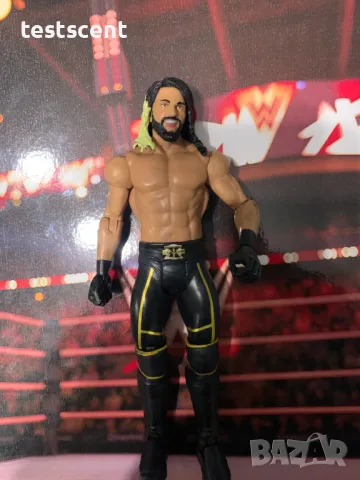 Екшън фигура WWE Seth Rollins Сет Ролинс Mattel Basic играчка The Shield, снимка 2 - Други - 48495602