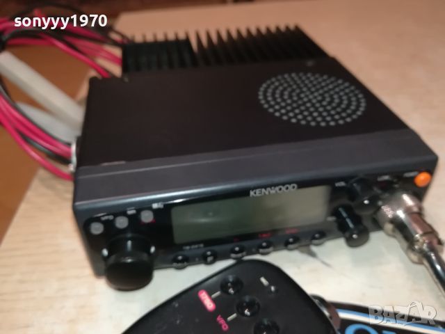 KENWOOD TM-241E TRANSCEIVER MADE IN JAPAN-ВНОС GERMANY 2306241754, снимка 8 - Ресийвъри, усилватели, смесителни пултове - 46334570