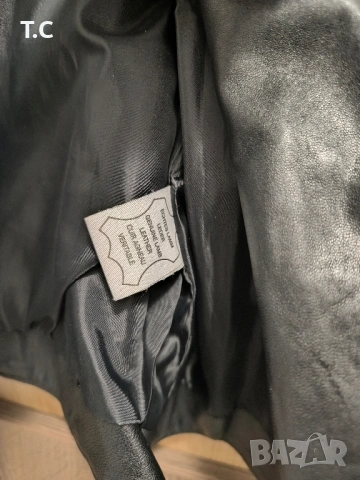 Дамско яке от естествена кожа, снимка 4 - Якета - 53043573