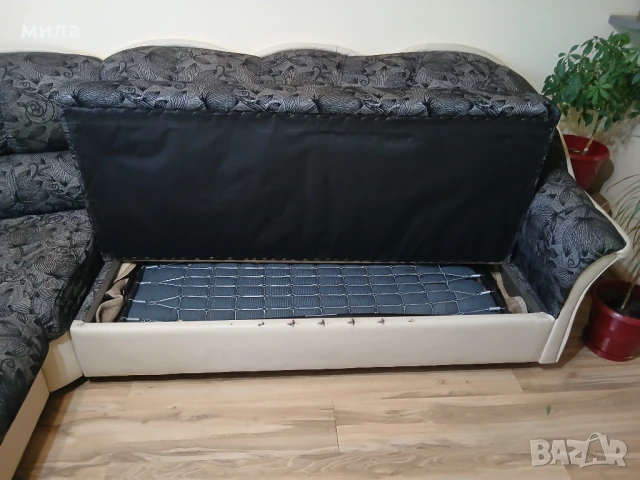 Ъглов диван с дясна част , снимка 4 - Дивани и мека мебел - 51221054