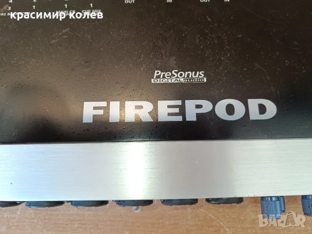 аудио интерфейс "Presonus Firepod", снимка 3 - Ресийвъри, усилватели, смесителни пултове - 48920979