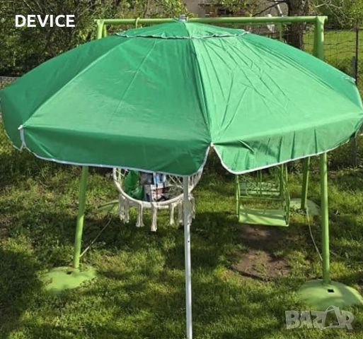 Градински чадър , снимка 4 - Градински мебели, декорация  - 46324878