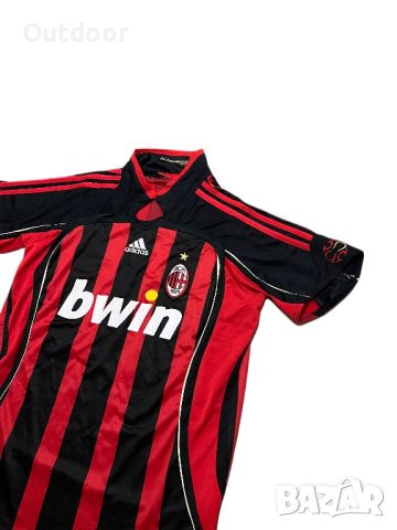Мъжка тениска Adidas x AC Milan, размер: М, снимка 2 - Тениски - 45082553