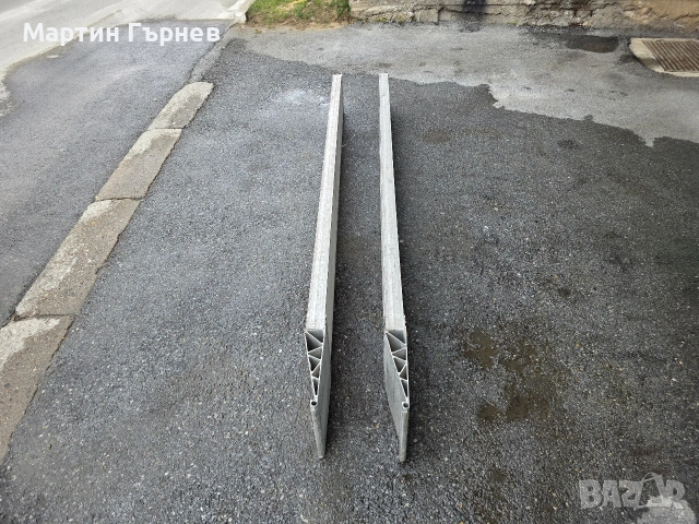 ! ! ! АЛУМИНИЕВИ ОРИГИНАЛНИ ПЪТЕКИ ЗА ПЛАТФОРМА ИЛИ ЗА ПЪТНА ПОМОЩ ! ! !, снимка 5 - Пътна помощ - 53861075