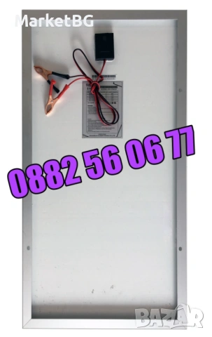 Соларен панел 30W, слънчев панел 30W, слънчев фотоволтаичен панел 30W, снимка 3 - Други - 54243572