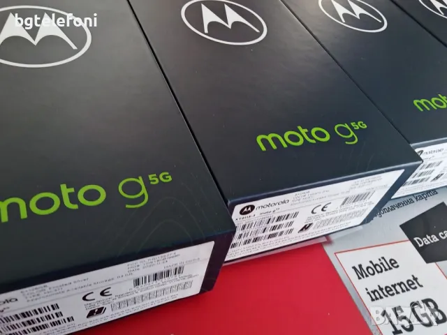 Motorola Moto G  5G 6/128 , чисто нови,3 месеца гаранция, снимка 4 - Motorola - 47454785