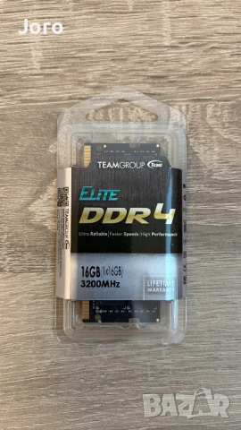 *Нови* Памети за лаптопи Team Group Elite 16GB DDR4 3200MHz