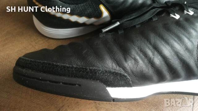 NIKE TIEMPO X Leather Football Boots Размер EUR 40,5 / UK 6,5 за футбол естествена кожа 156-14-S, снимка 9 - Футбол - 52228643