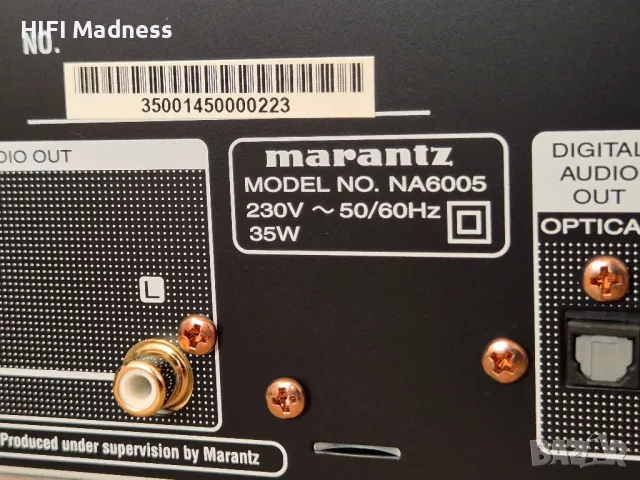 Marantz NA-6005 Network Audio Player/DAC /Bluetooth, снимка 14 - Ресийвъри, усилватели, смесителни пултове - 49565246