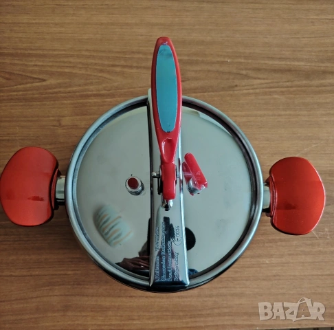  ЧИСТО НОВА Тенджера под налягане Fackelmann, 7 литра – Неръждаема стомана