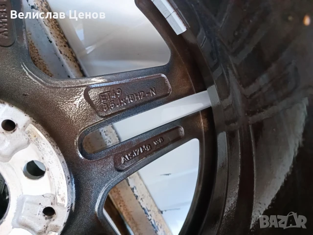 Оригинални джанти за Мерцедес C- class W205 AMG sport, снимка 9 - Гуми и джанти - 50442859