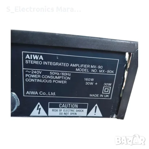 Aiwa MX-90 стерео усилвател, снимка 4 - Ресийвъри, усилватели, смесителни пултове - 47923713