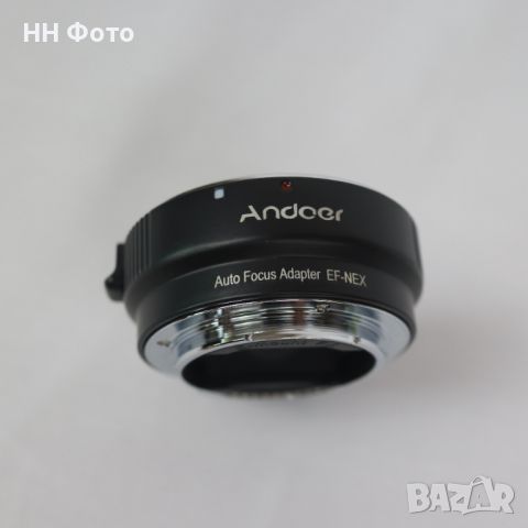 Адаптер от Canon EF и EF-S обективи към Sony NEX E mount, снимка 2 - Обективи и филтри - 46329046