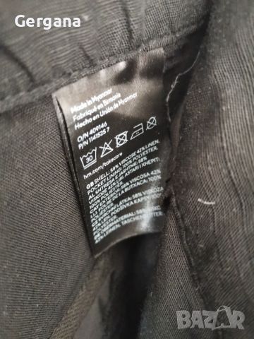 H&M ленен панталон , снимка 5 - Панталони - 45394492