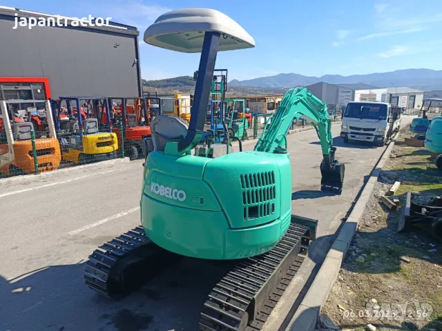 Багер Kobelco НОВ ВНОС 3 ТОНА, снимка 4 - Индустриална техника - 49387200