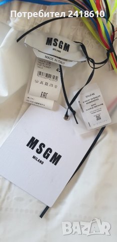 MSGM Milano Italy  Short Womens Size 42 - L ОРИГИНАЛ! Дамски Къси  Панталони!, снимка 14 - Къси панталони и бермуди - 50800326