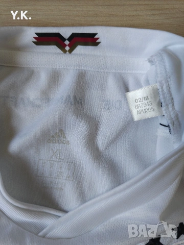 Оригинална мъжка тениска Adidas Climalite x Germany National Football Team / Season 18 (Home), снимка 4 - Тениски - 54224192