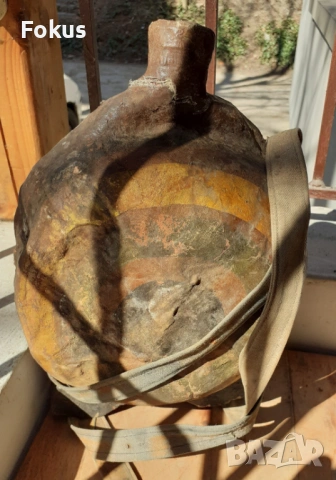 Много стара бъклица павур антика папие маше или нещо подобно, снимка 2 - Антикварни и старинни предмети - 53771756