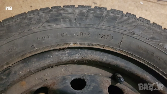 4 бр. зимни гуми + джанти 185/65/14 , снимка 4 - Гуми и джанти - 53459485