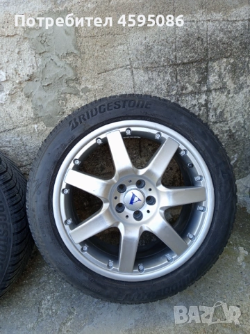Джанти 17 5х100 с гуми дот23, снимка 3 - Гуми и джанти - 53757743