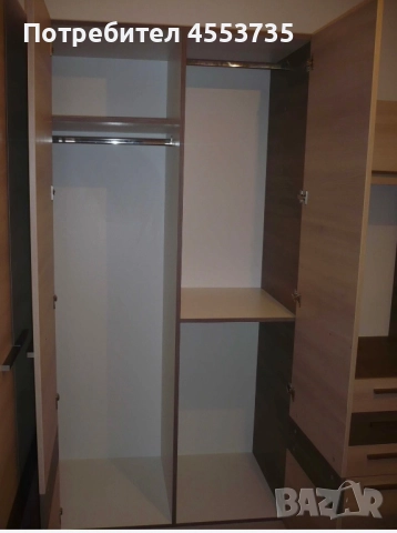 Спешно! Продавам голям гардероб с дължина 3,80, снимка 4 - Гардероби - 52544180