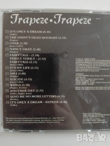Trapeze – Trapeze - матричен диск музика, снимка 2 - CD дискове - 53584321