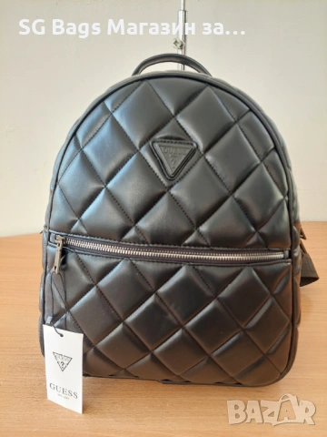 Guess дамска чанта тип раница дамска раница раничка код 126, снимка 13 - Раници - 47407662