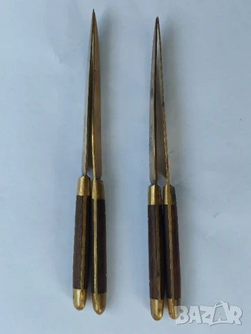 Винтидж бронзови ножчета за плодове STAHL BRONCE, Германия. , снимка 11 - Ножове - 51405596