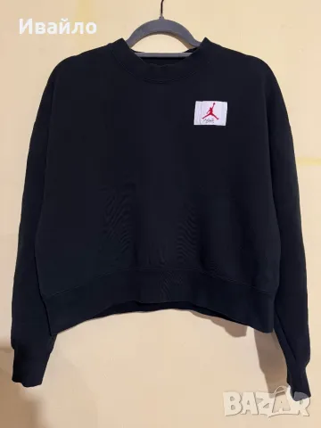 JORDAN WMNS FLIGHT FLEECE CREWNECK SWEATSHIRT., снимка 1 - Блузи с дълъг ръкав и пуловери - 48688279