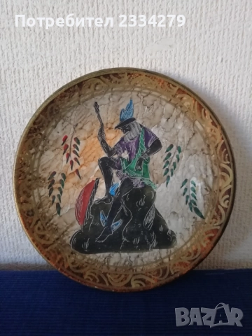 Жардиниера тип гондола, винтидж купа за плодове. Ваза и чиния гръцки мотиви от митологията. , снимка 11 - Антикварни и старинни предмети - 52931063