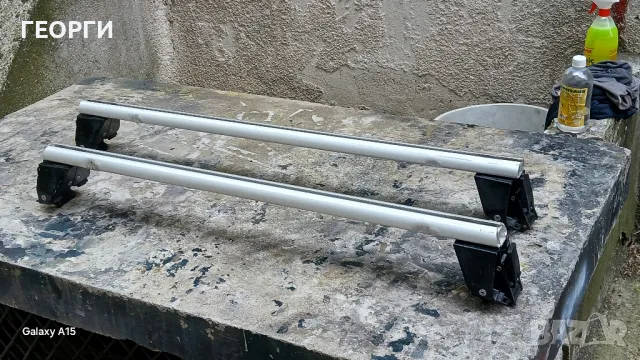 Напречни алуминиеви греди за Astra комби H129лв, снимка 1