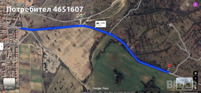 Парцел по пътя между с. Енина и с. Долно Изворово, снимка 3 - Парцели - 52421672
