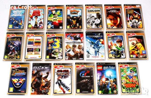 PSP Оригинални игри Playstation Portable ПлейСтейшън игри по 13 €