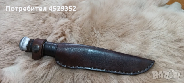 Стар ловен нож,Солинген пума.С КАНИЯ., снимка 11 - Други ценни предмети - 51359340