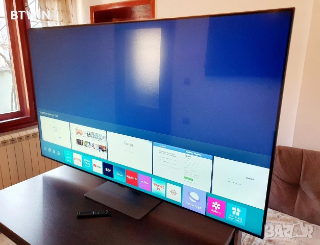 Телевизор - Samsung 65 ИНЧА - QLED - SMART TV - 4K - 120Hz !, снимка 8 - Телевизори - 53925810
