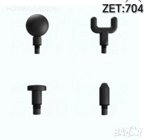 Масажор с 4 накрайника, снимка 2 - Масажори - 53701680