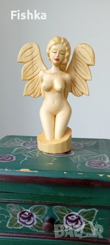 Ангел, снимка 2 - Статуетки - 52587467