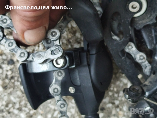 Сет 9 скорости за велосипед колело свалени от 28 цола Shimano deore , снимка 4 - Части за велосипеди - 52865684