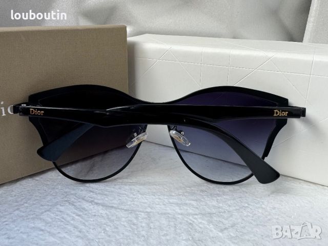 Dior 2024 дамски слънчеви очила котка, снимка 9 - Слънчеви и диоптрични очила - 45162774