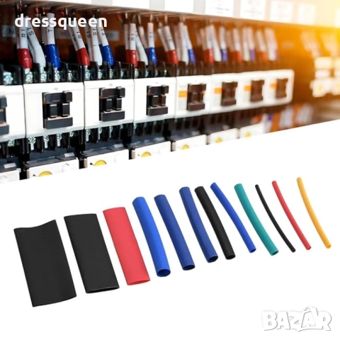 4635 "Комплект термосвиваем шлаух за кабели – 560 броя в органайзер (12 размера)", снимка 6 - Други инструменти - 53653597