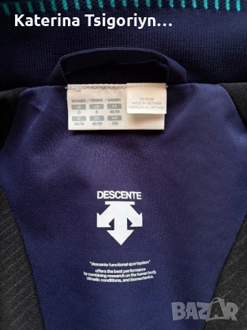 Дамско яке за ски Descente M размер, снимка 3 - Якета - 54091696