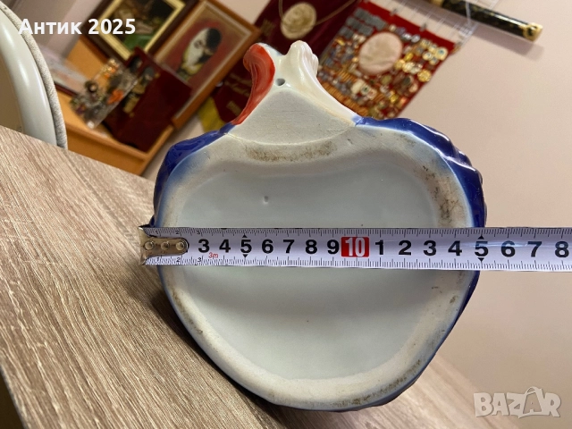 Порцеланова гарафа „Казак с бъчва“, снимка 7 - Антикварни и старинни предмети - 51987761