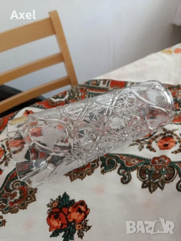 Кристална кана, снимка 5 - Вази - 50928225