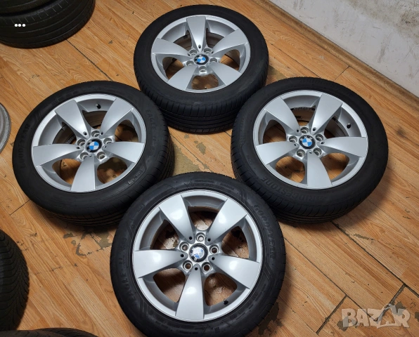 Bmw 17" 5x120 с гуми 225/50/17 оригинални джанти
