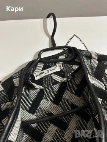 Дамско палтенце карирано, снимка 4 - Якета - 53388397