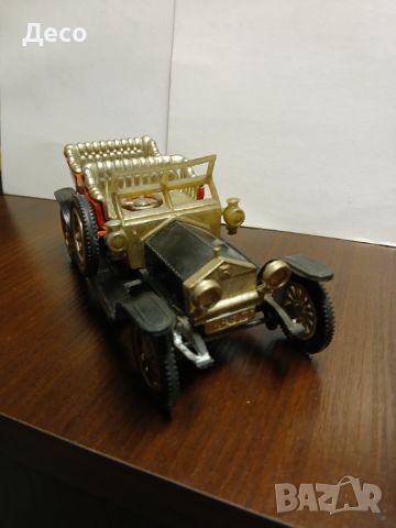 Стара унгарска играчка, сувенир, ретро автомобил., снимка 2 - Колекции - 46387649